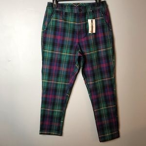 NWT ASOS plaid pants size 30